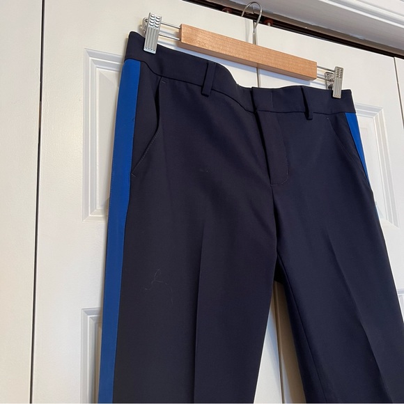 Vince navy trousers, bright blue side stripe. Size S. Perf condition, Never Worn - Picture 3 of 9